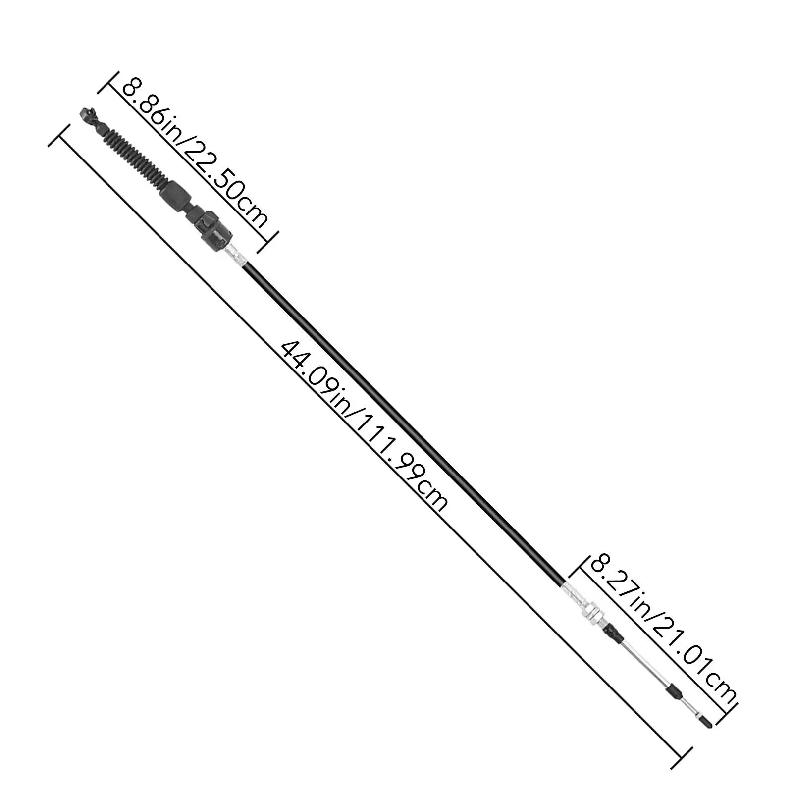 103379601   Cavo di trasmissione con prestazioni stabili reattive, resistente all'usura, alta sensibilità, lunghezza 44,09 pollici per carrello