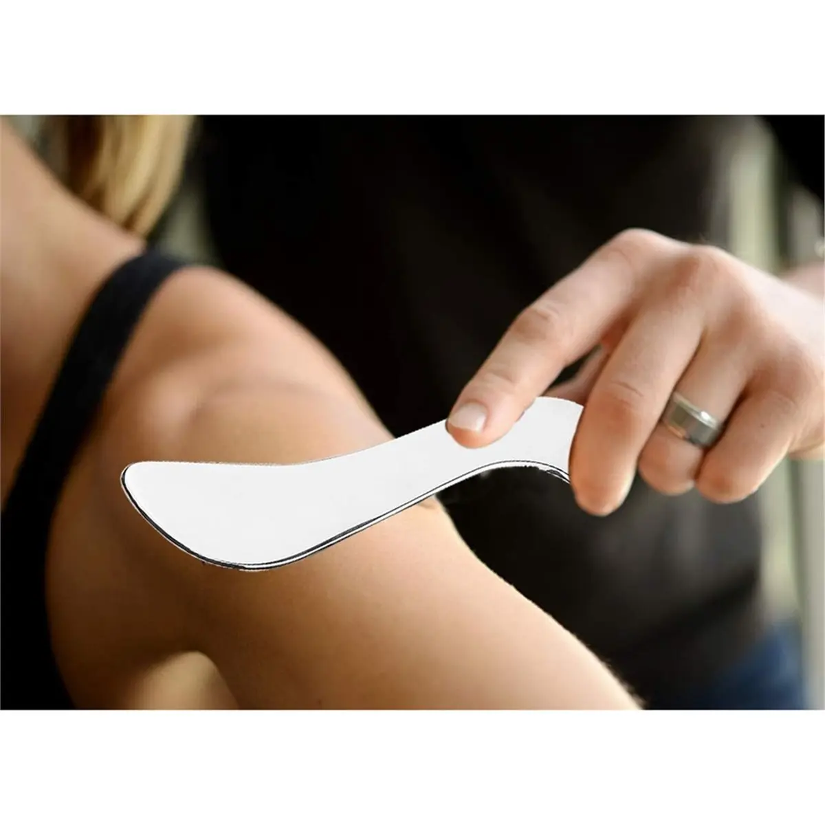618 Mega Sale Stainless Steel GuaSha Scraping Massage Tool Muscle Scraper for Physical Therapy & Soft Tissue Relief