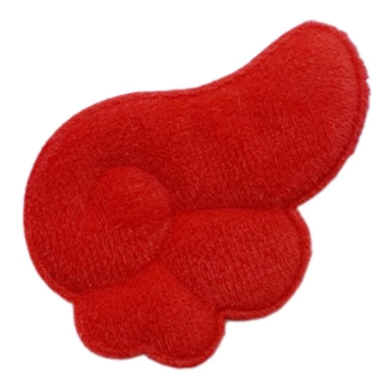 652F Crafts Furry Appliques Hairpin Handmade Plush Wing Appliques Hair Barrettes Trendy Decors for Hair Clip - Image 3