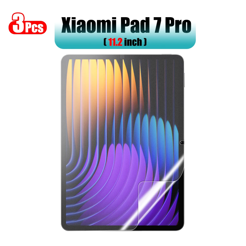 3 Stück Papiergefühl wie Displayschutzfolie für Xiaomi Pad 7 Pro 11.2 Xiaomi Pad 6 6s Pro 12.4 Film ohne Glas