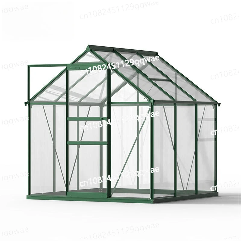 

Открытый цветочный домик Открытый домик для посадки овощей Большая ПК-доска из алюминиевого сплава Рама Бытовая теплица