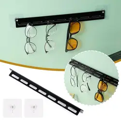 Wall Mounted Acrylic Sunglasses Organizer Storage Eyeglasses Holder Eyewear Display Rack Hanger Home Decor Wall Holder