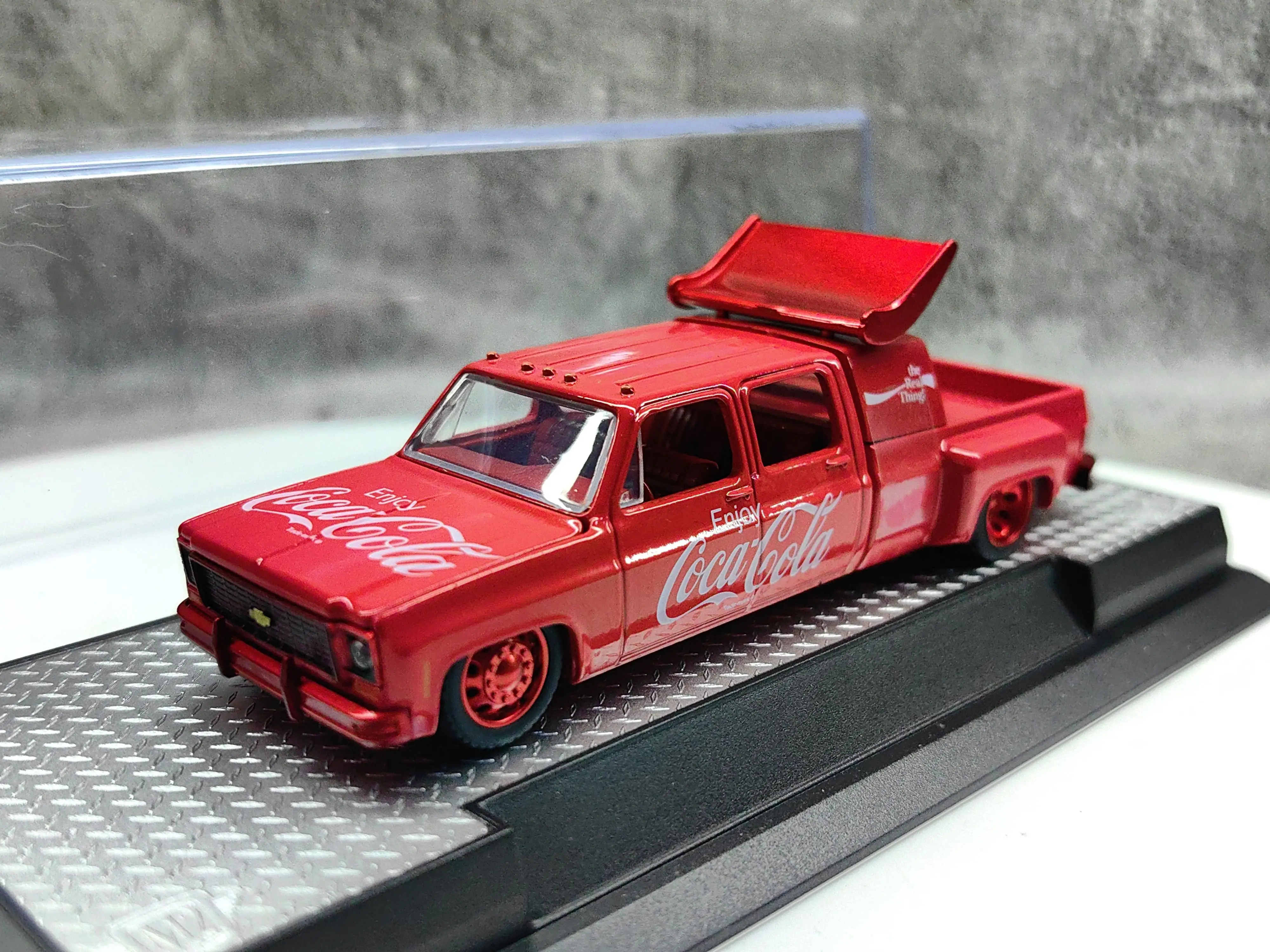 M2 machines 1/64 1973 cheyenne super30 extension camionnette en alliage moulé sous pression modèle de voiture collection affichage enfant cadeau