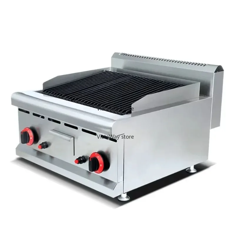 Parrilla de piedra de roca de lava con encimera a precio de fábrica, parrilla de roca de lava a la venta