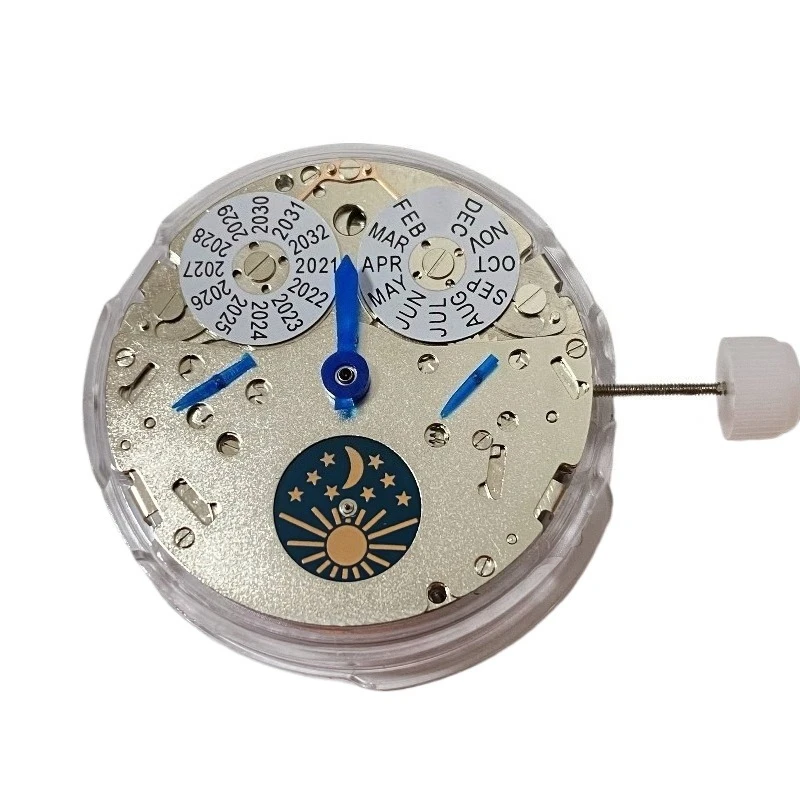 For Watch Accessories, Multi-functional Automatic Mechanical Movement, Six-pin Perpetual Calendar with 6-point Stars