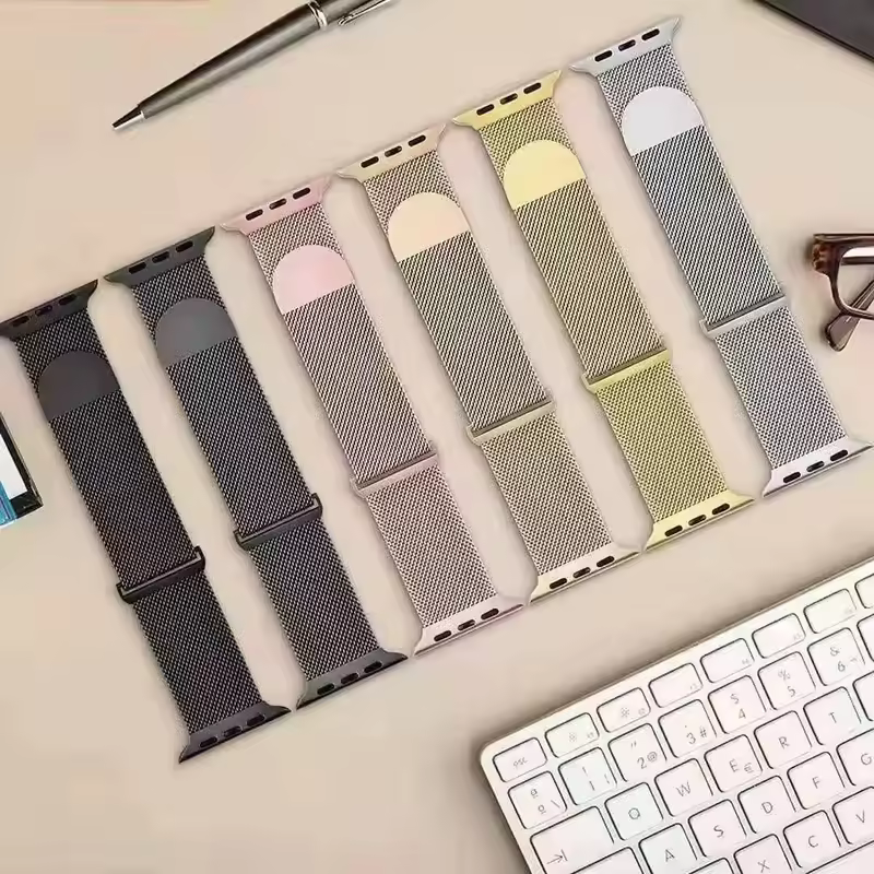 Metal Milanese Strap for Apple Watch Band Ultra3/2 49mm 11 10 9 8 7 Magnetic Bracelet iWatch 6 5 4 SE2 46mm 45mm 41mm 44mm 40mm - Image 4