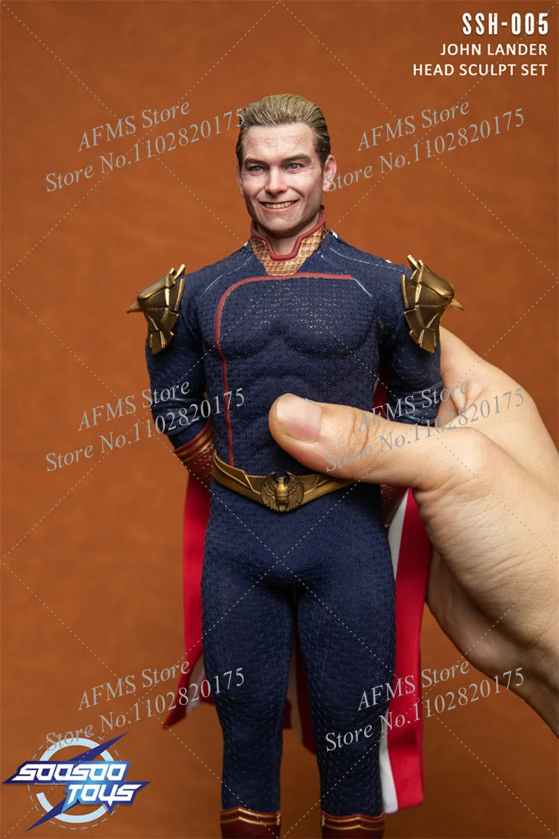 Soosootoys SSH-005 1/6 مقياس ذكر الجندي جون لاندر رئيس نحت نموذج صالح 12 بوصة SST-026 عمل الشكل الجسم