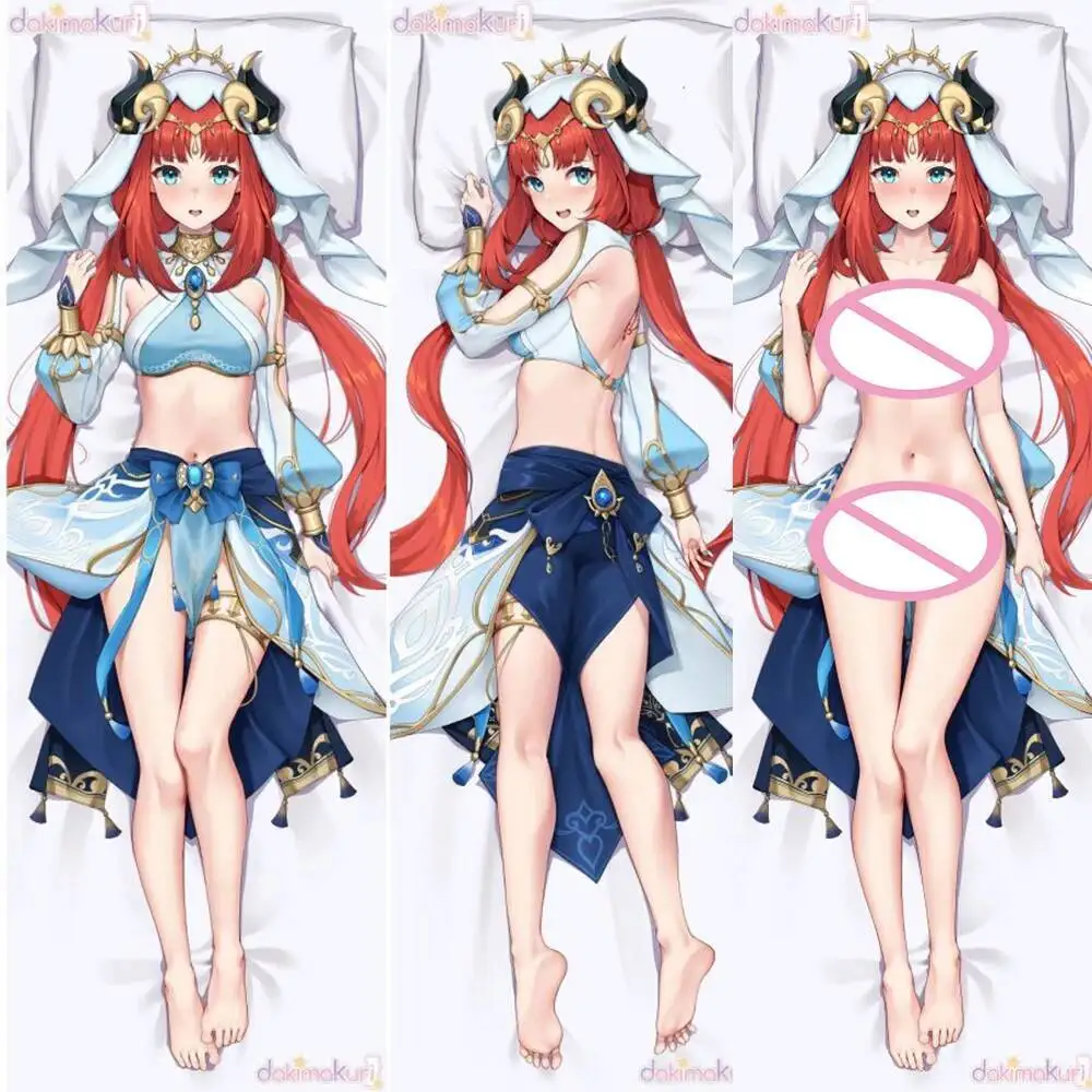 

Genshin Impact Nilou аниме Dakimakura Waifu шарнирная наволочка для тела подарочный чехол с 2-сторонним принтом отаку наволочка для всего тела косплей