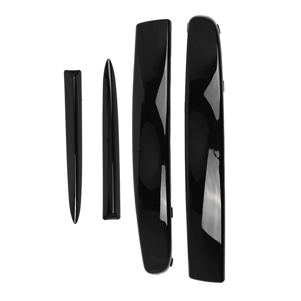 

Lower Bumper Chromes Molding Set Front Lower Bumper Molding Set Fit for Fiat 500 2007-2015 (Not fit for US Models)