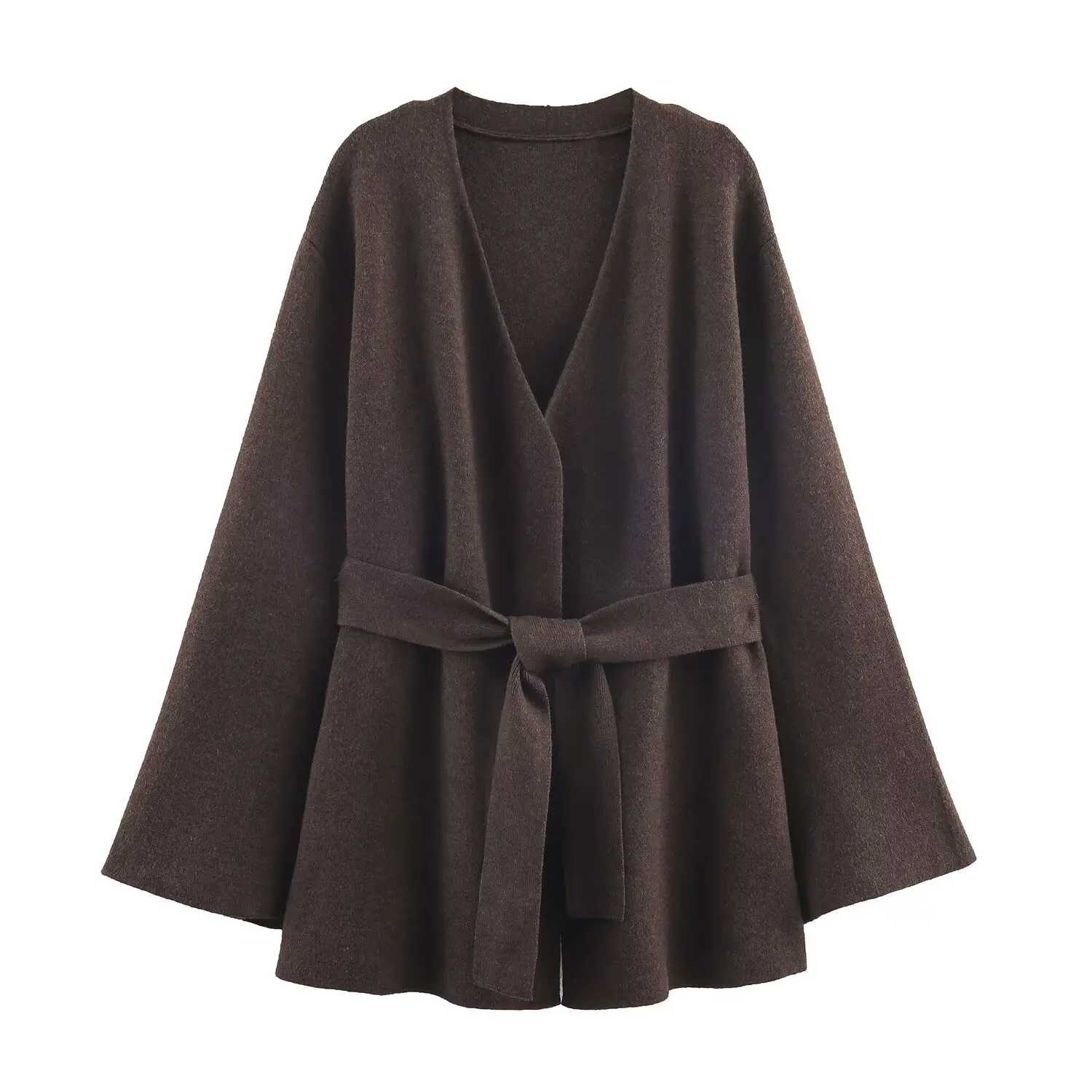 

SuperAen Европа и Америка дизайн свитер с капюшоном женский осенне-зимний новый джинсовый лоскутный кардиган контрастных цветов пальто