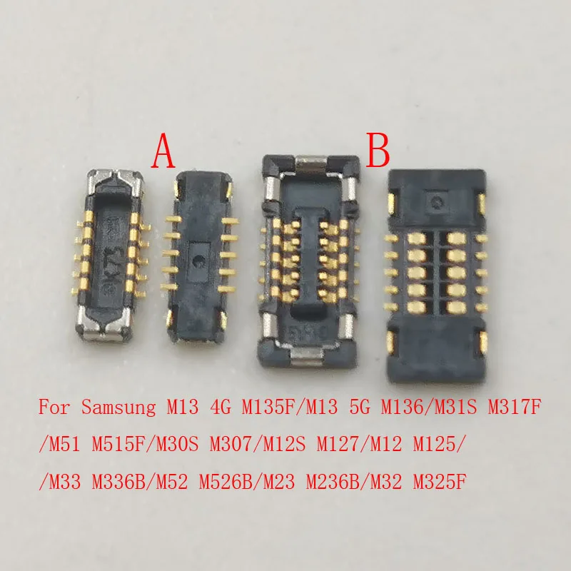 2-50Pcs Touch ID Home Button Fingerprint Plug FPC Connector For Samsung Galaxy M30S M33 M52 M23 M32 M12S M12 M13 M31S M51 M125