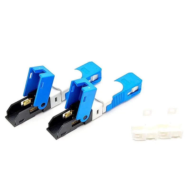 AAAE 100PCS/Lot FTTH ESC250D SC/UPC Single-Mode Fiber Optic Quick Connector FTTH SM Optic Fast Connector