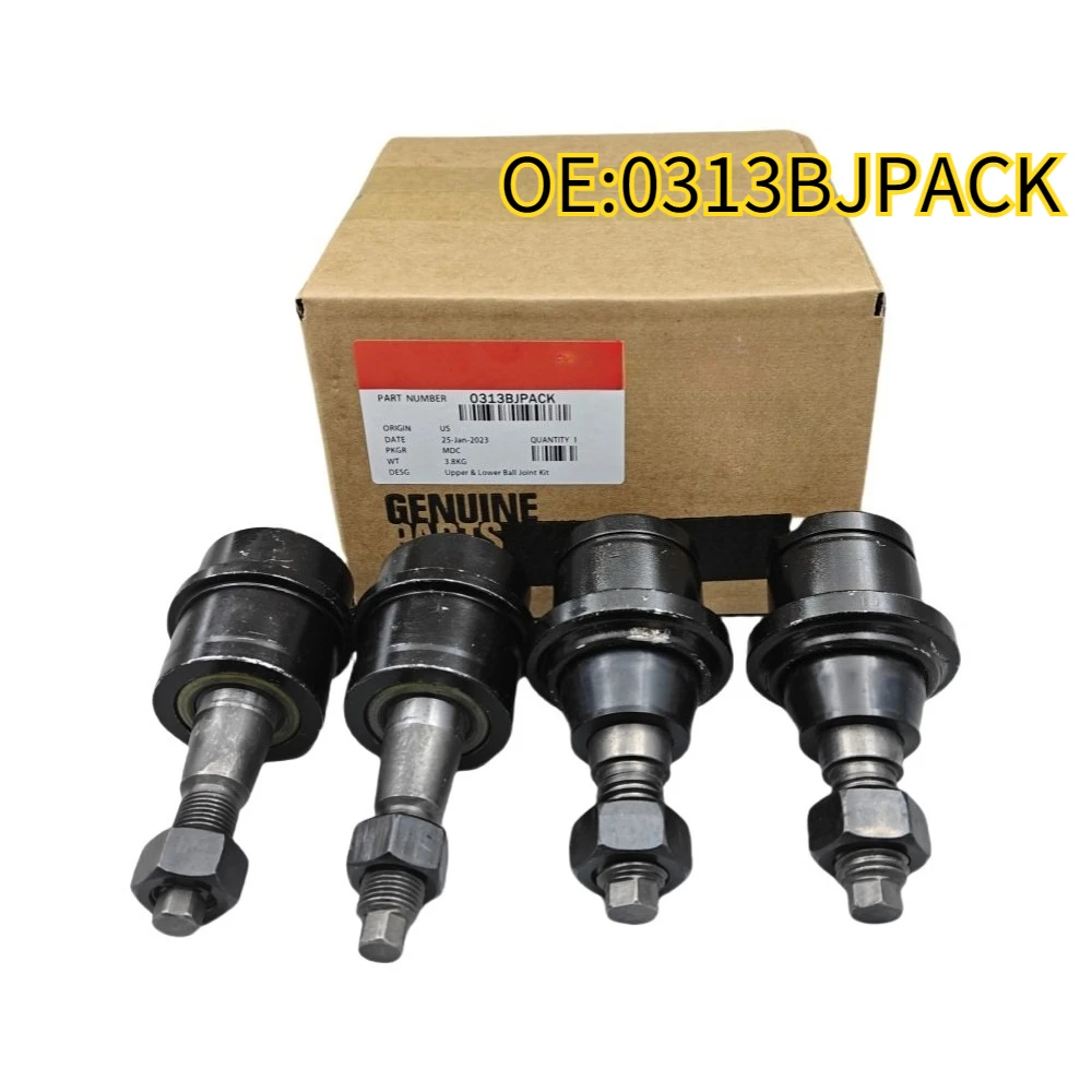 

Для комплекта 4 шт. 0313BJPACK верхних нижних шаровых шарниров для Cummins 03-13 Dodge 2500 3500
