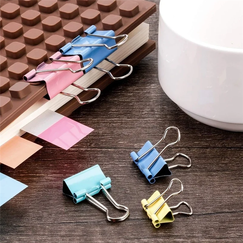 

Binder Clips Paper Clamp Assorted 300 Count Mixed Size With Box For Office School And Home Clamp For Notebook Envelopes