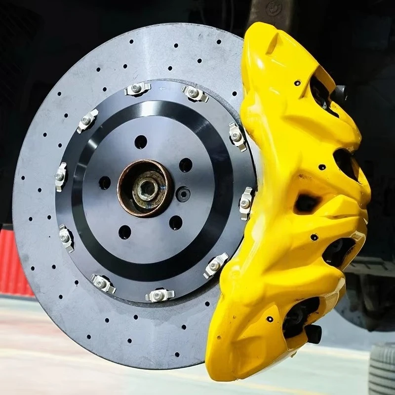 360mm Carbon Ceramic Brake Disc, Ultra-Durable Precision Rotor for Porsche 718,Boxster,for Nismo,for BMW M2,for Audi TTS/TTRS