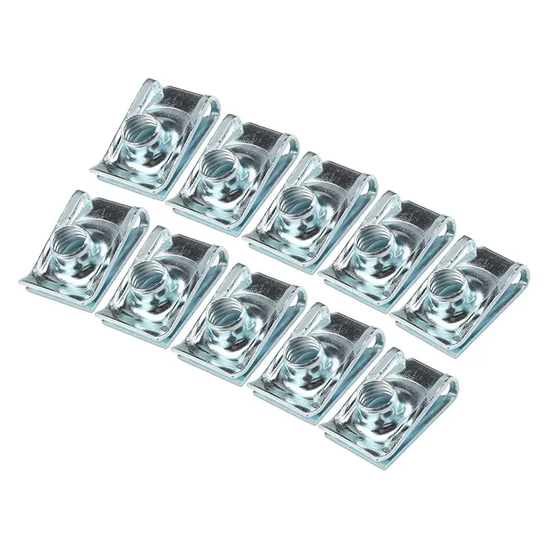 80PCS Automotive U-Clip, U-Mutter Set, U-Mutter M4 M5 M6 M8 für Armaturenbrett Tür Panel Innenraum, Auto Motorrad – Detail 3