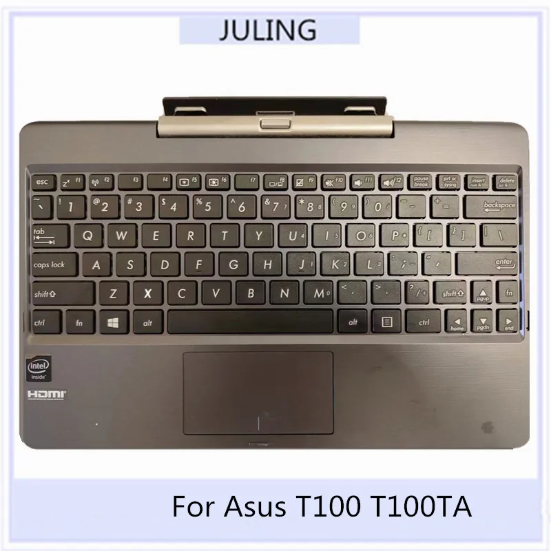 Palmrest para Notebook com Teclado para Asus Docking Case Original 95 Novo T100 T100ta