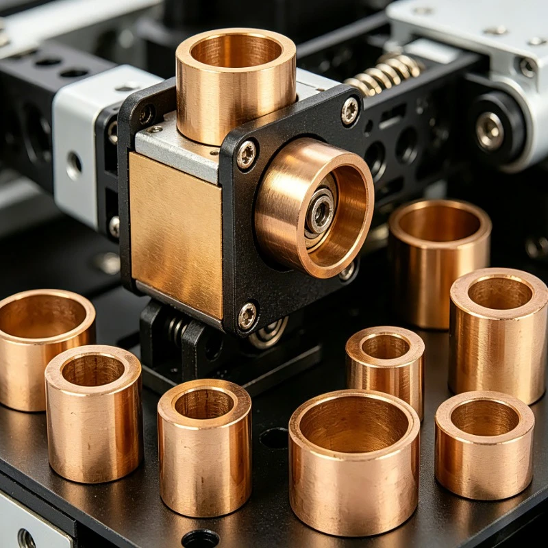 

Powder Metallurgy Contains Oil Bearing ID.3/4/5/6/8/10/12/14/16mm Brass Bushing Guide Sleeve Precision Copper Base Bearing