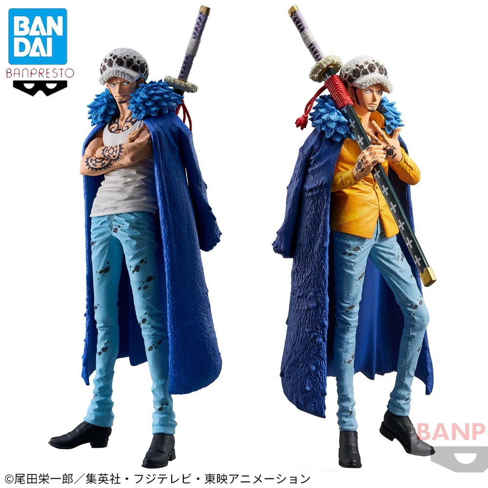 

In Stock Original Banpresto King of Artist KOA One Piece Wanokuni Trafalgar Law Figure Anime Genuine Model Toy