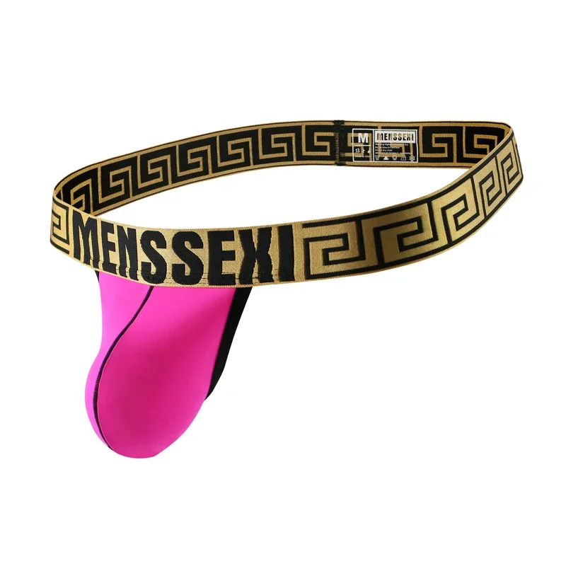 6Pack Mens Sexy G Strings Low Rise T-Back Thongs Gay Sexy Underwear Sissy Panties Penis Pouch Bikini Man Briefs