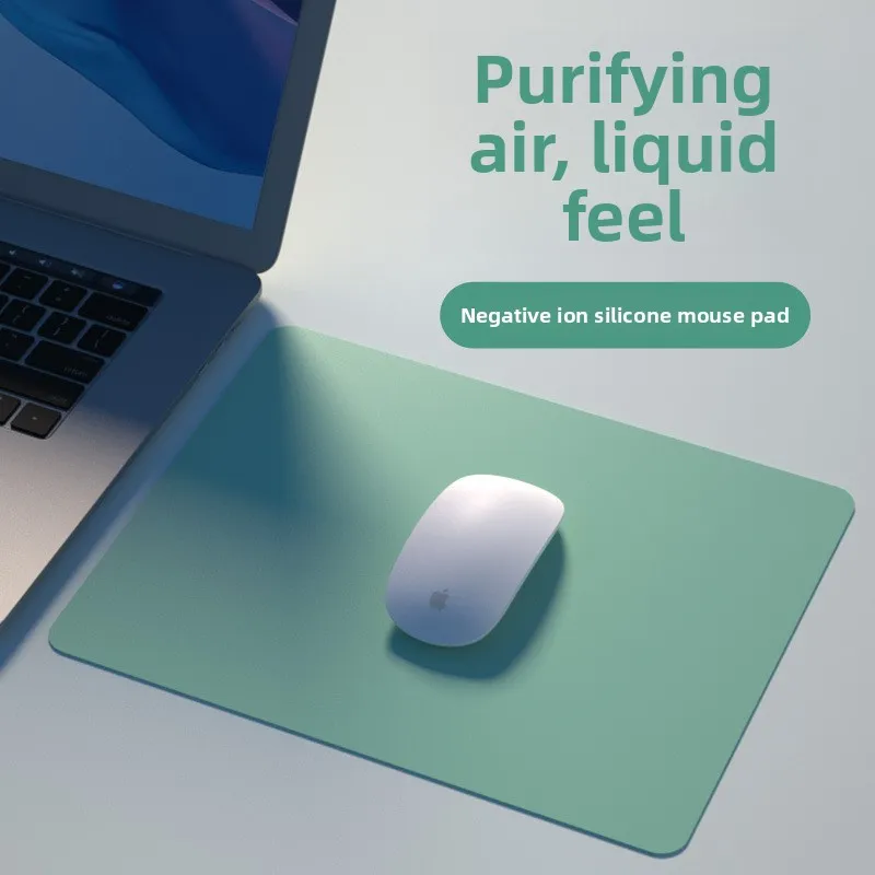 Free Shipping Liquid Silicone Mouse Pad Non-slip Computer  Game Mouse Pa d  Office Negative Ion Desk Pa d Small Keyboard Pad