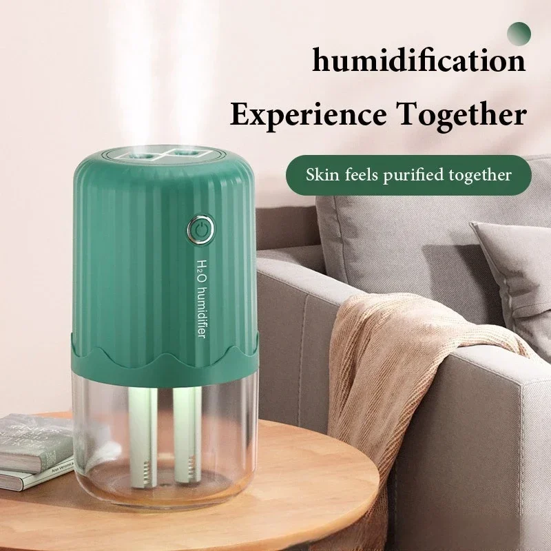 Xiaomi MIJIA Usb double spray large capacity humidifier Office desktop home quiet night light incense machine