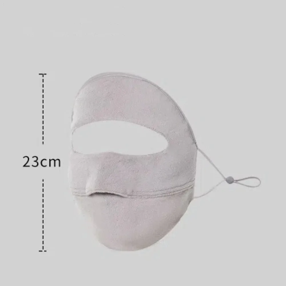 Soft With Thick Velvet Winter Mask Windproof Opening Breathable Warm Mask Cold proof Full Face Covering Windproof Mask Sport