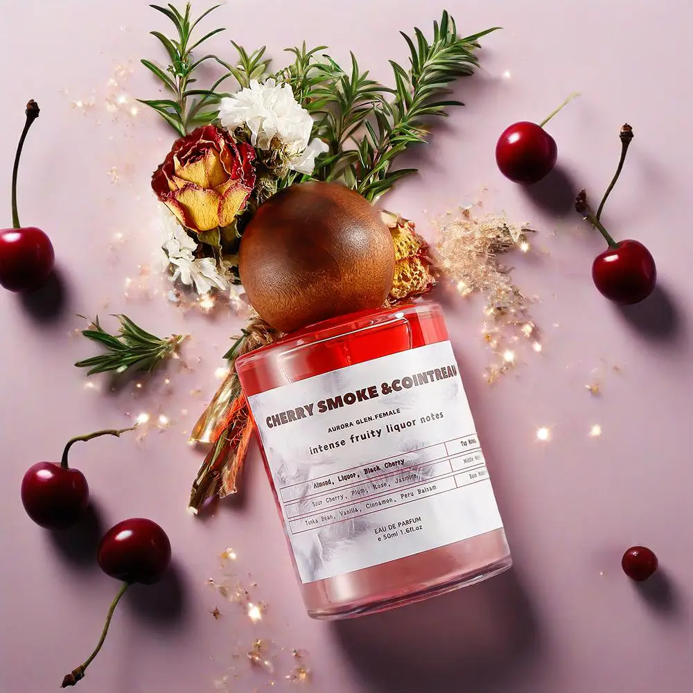 Cherry Blossom Sweet Seduction Women's Perfume - Long-Lasting Fragrance 50ml Temptation Body Mist - Birthday Gift Premium