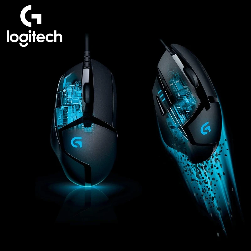 Ogitech G402 สําหรับ MOBA/FPS/PUBG และด้ามจับกันลื่น สําหรับนักกีฬาที่แข่งขันและเกมแอ็คชั่นและชื่อ Battle Royale