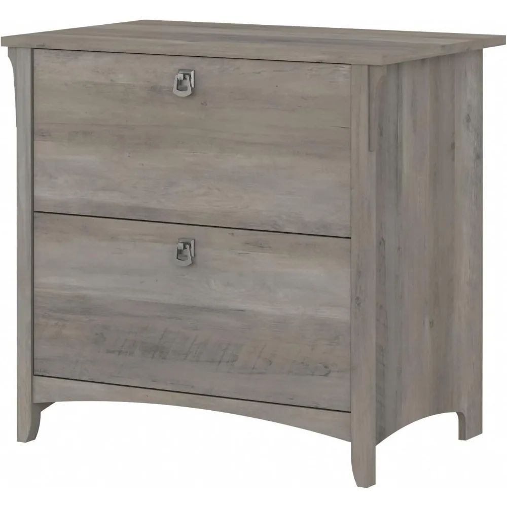 

2 Drawer Lateral File Cabinet in Driftwood Gray