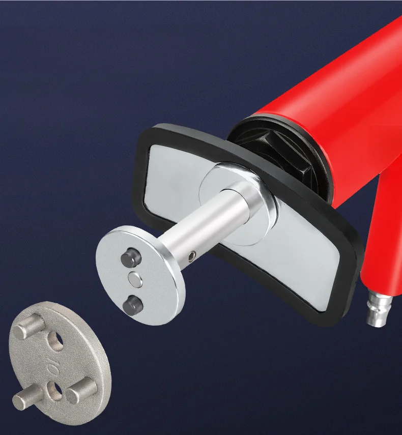 

Heavy Duty Air Powered Brake Caliper Piston Tool with 64kg Force and 48mm Thickened Pump Body for Vehicle Maintenance
