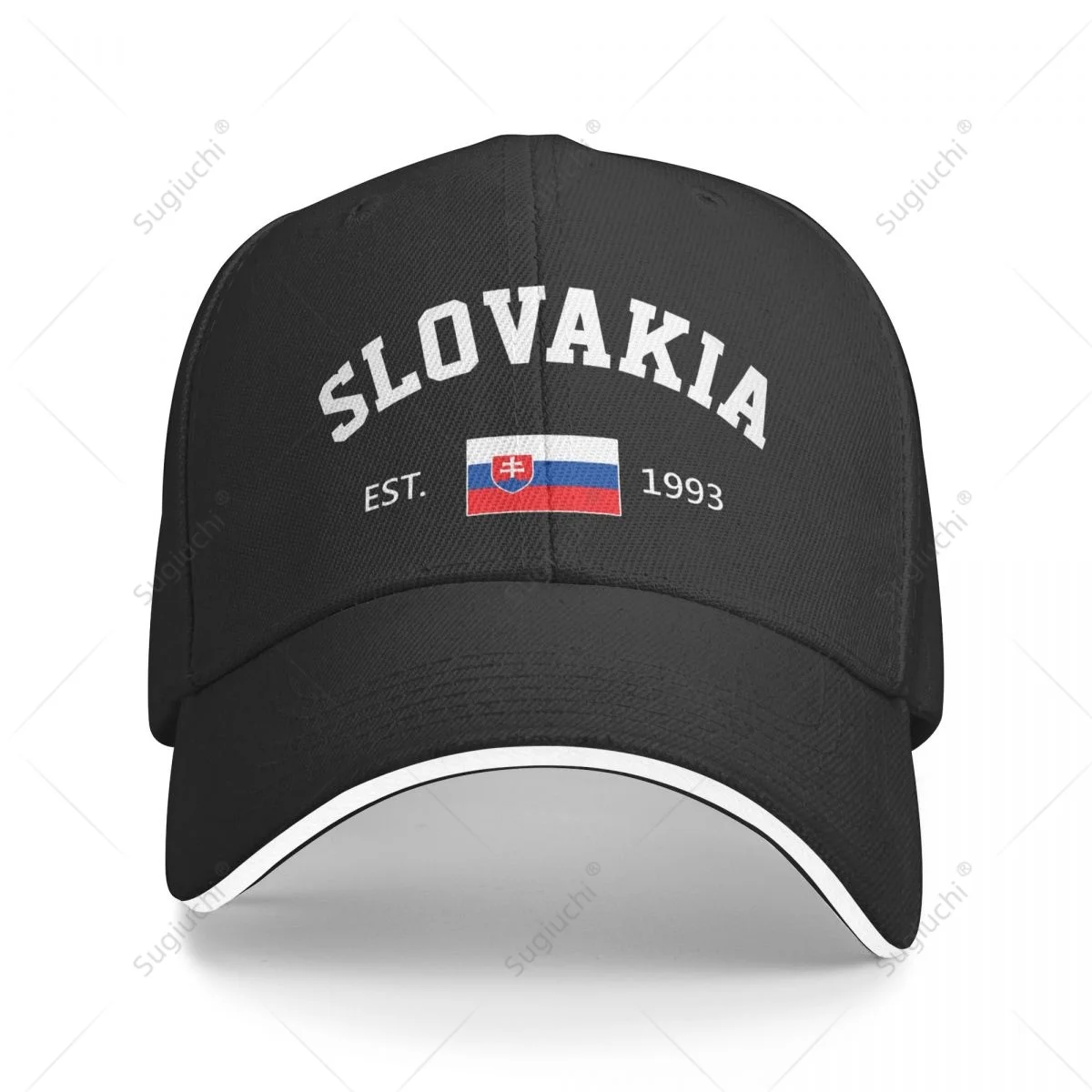 Baseball Cap Slovakia EST.1993 Independence Day Men Women Unisex Hip Hop Sandwich Caps Snapback Golf Hat Fishing