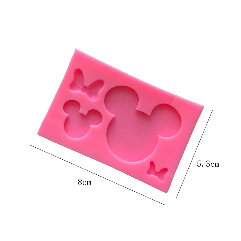 Cartoon Animal Silicone Sugarcraft Mold Resin Cupcake Baking Mould Fondant Cake Decorating Tools