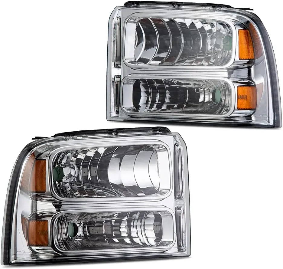 Ensemble de lumières de sauna, lampe de sauna, lentille transparente, compatible avec 2005-2007, Ford F250, F350, F450, F550, Super Duty, Fit 2005