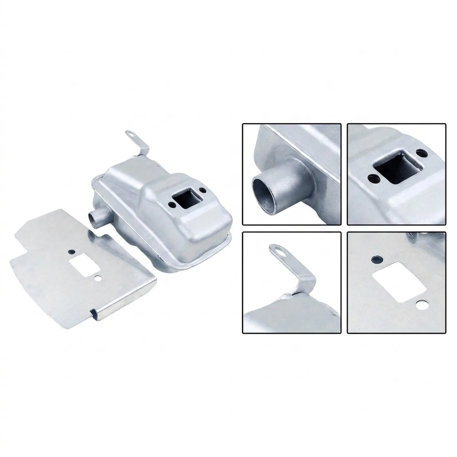 for exhaust Deflector Kit for durable Metal Material Easy Installation Enhanced Performance For BC3410 For BC4310 Optimal