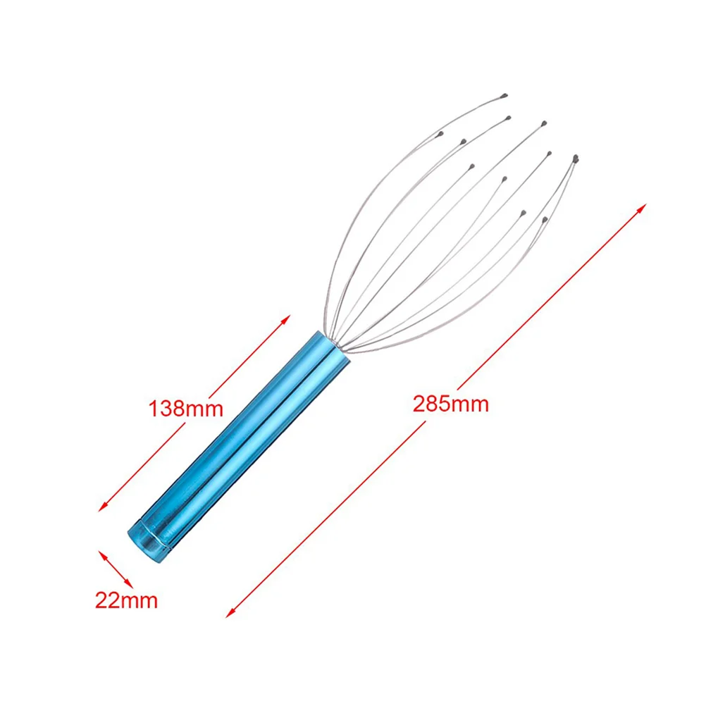 

1pc Scalp Massager Tool For Itchy Scalp Long Hair Braids Metal Head Massage Claw Durable Blood Circulation Stimulating Follicles