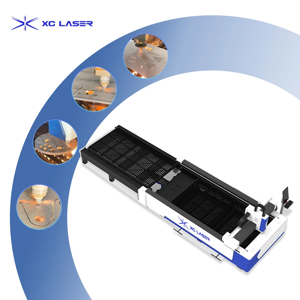 

Industrial Laser Cutting Machine XC-Laser,1500W to 6000W,Precision Cutting for Metal Sheets