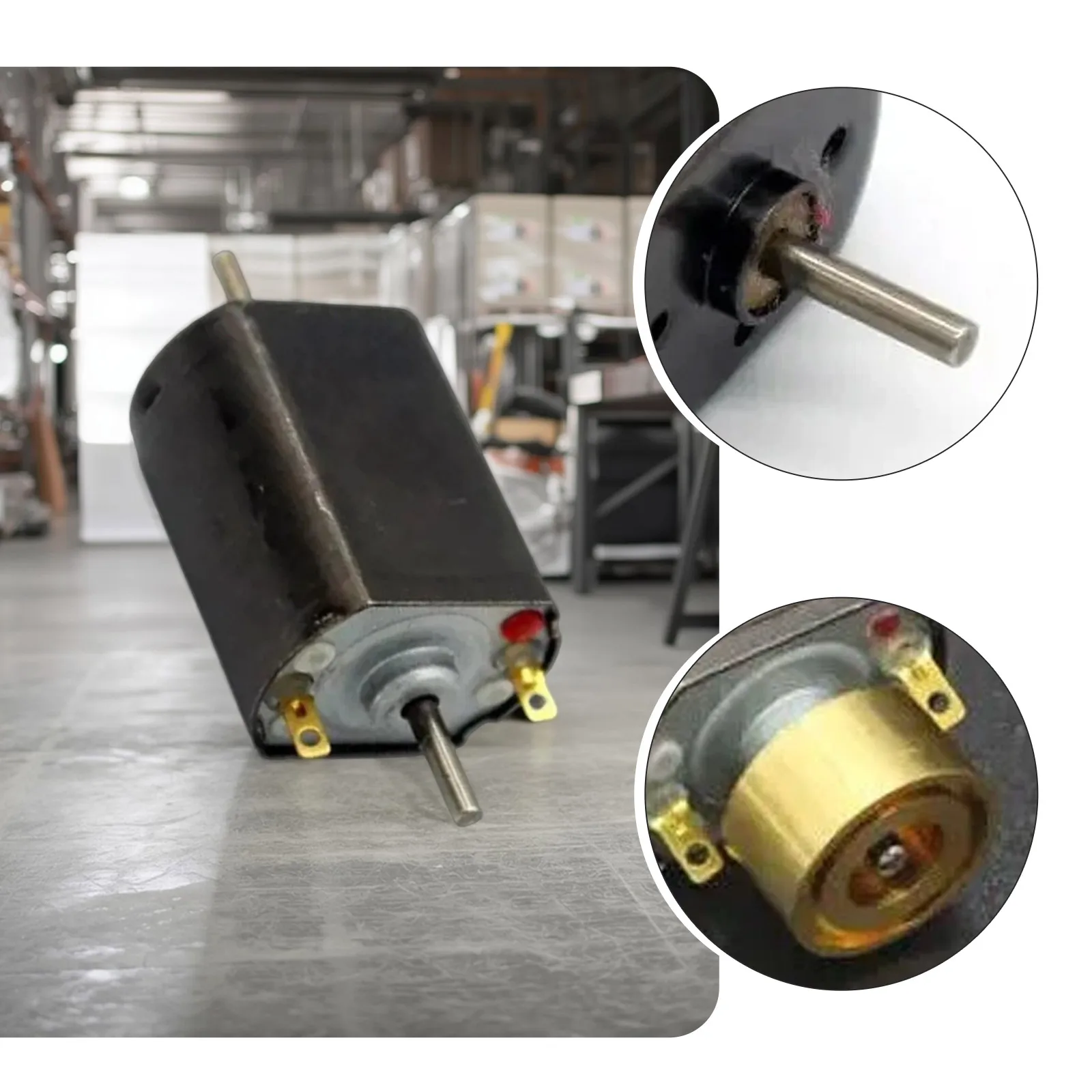 1:87 Gauge HO Scale Motor for Model Railway Trains 5 Poles 12V - 1/87