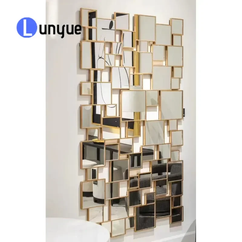 Handmade Decorative Wall Mirror New Design Arts and Crafts Home Decor Affordable Unique Style Living Room Bedroom Accent