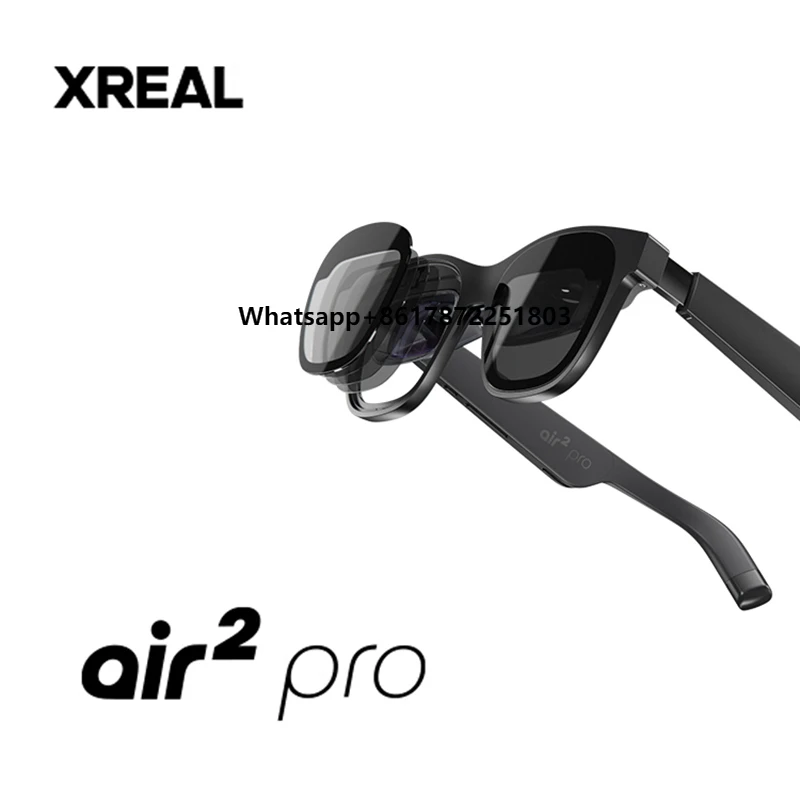 

Xreal Air 2 Pro Smart Ar Glasses Son Y Silicon-Based Oled Screen Electrochromic Adjustment 120hz High Brush Xreal Pro air 2