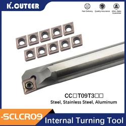 -SCKCR/-SCLCR Tungsten steel cutter bar turning tool rod C12M-SCKCR09 C12M-SCLCR09 C25S-SCLCR09 for CCMT Rhombus carbide insert