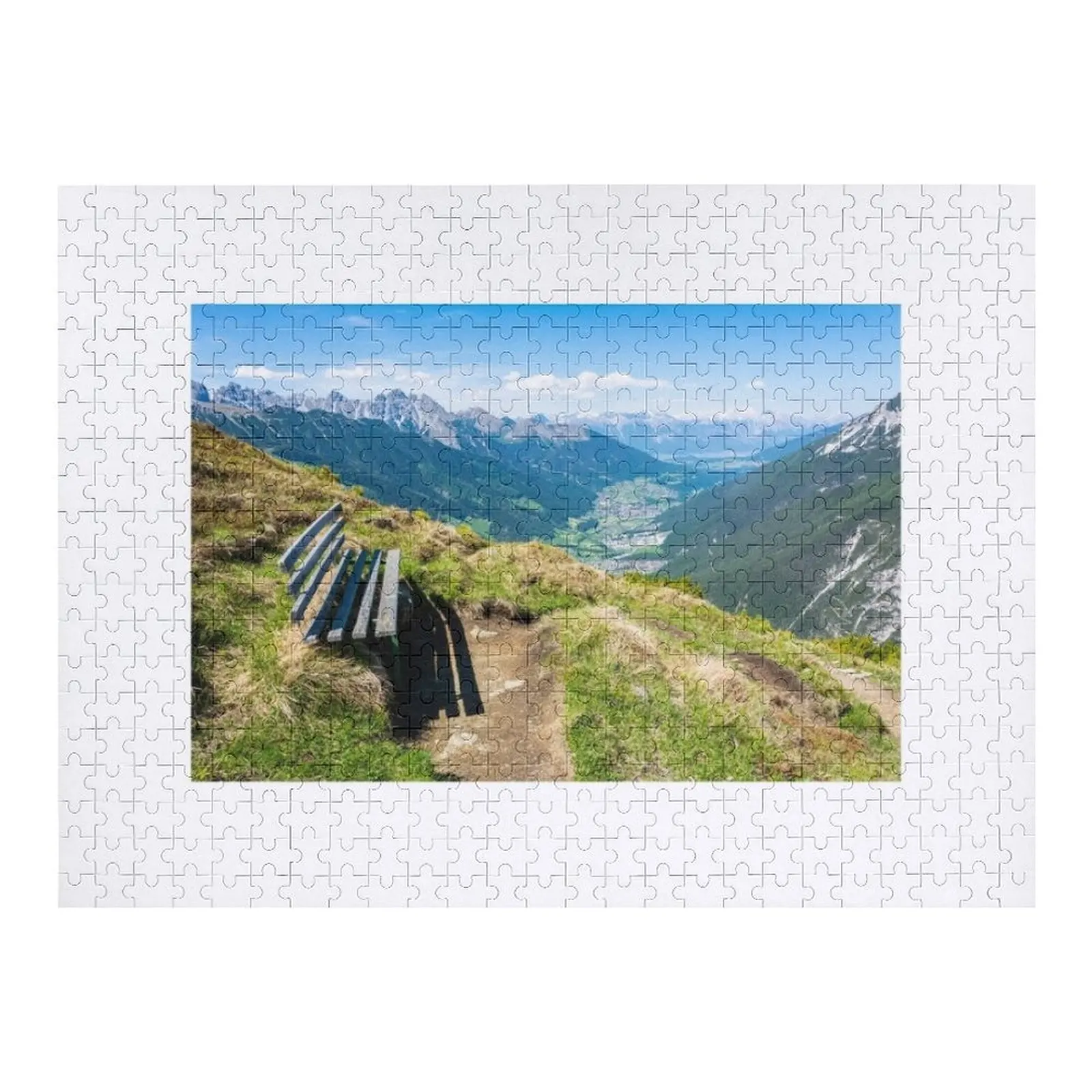 

Elfer Massif with Stubaital valley in Tirol, Austria Jigsaw Puzzle Woods For Adults Personalize Wood Animals Baby Wooden Puzzle