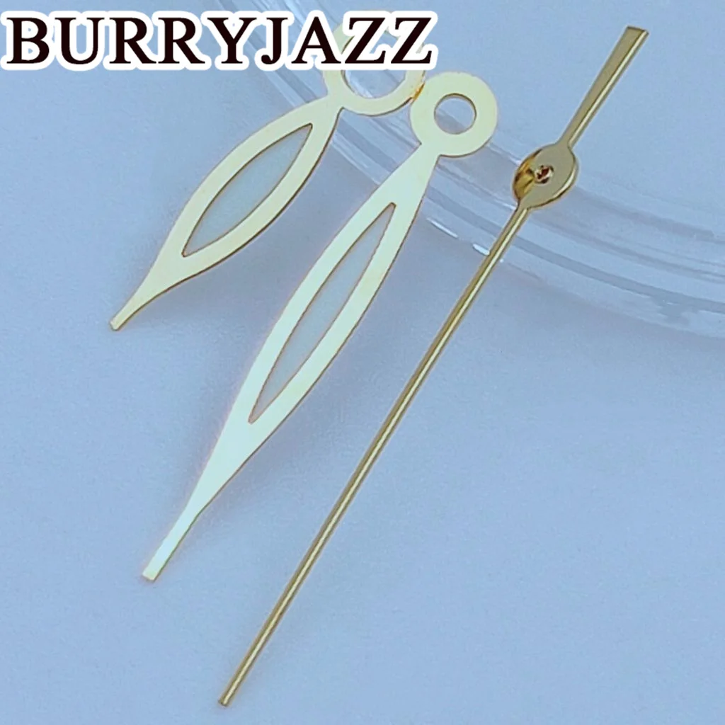 BURRYJAZZ NH35 NH36 NH38 7S26 7S36 4R35 4R36 Watch Hands Silver Gold Rose Gold Hands Green Luminous