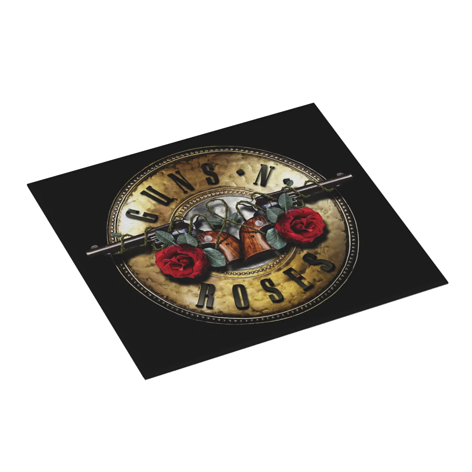 Heavy Metal Rock Music Band Guns N Rose Drying Mat For Kitchen Waterproof Non‑Slip Oil Proof Reusable Countertop Protector Mat