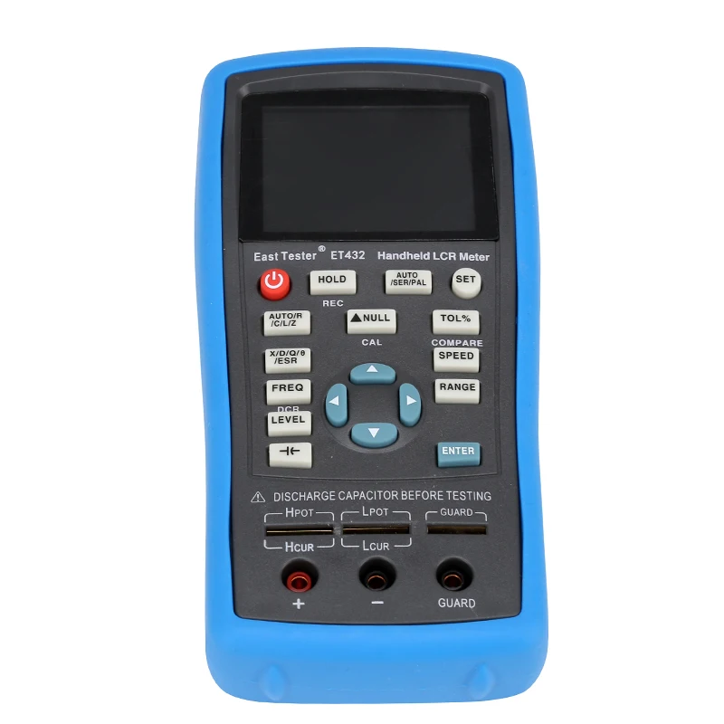 Imagem -02 - Lcr Digital Bridge Meter Handheld Capacitância de Alta Precisão Indutância Teste de Resistência Usb Et430 Et432 Novo