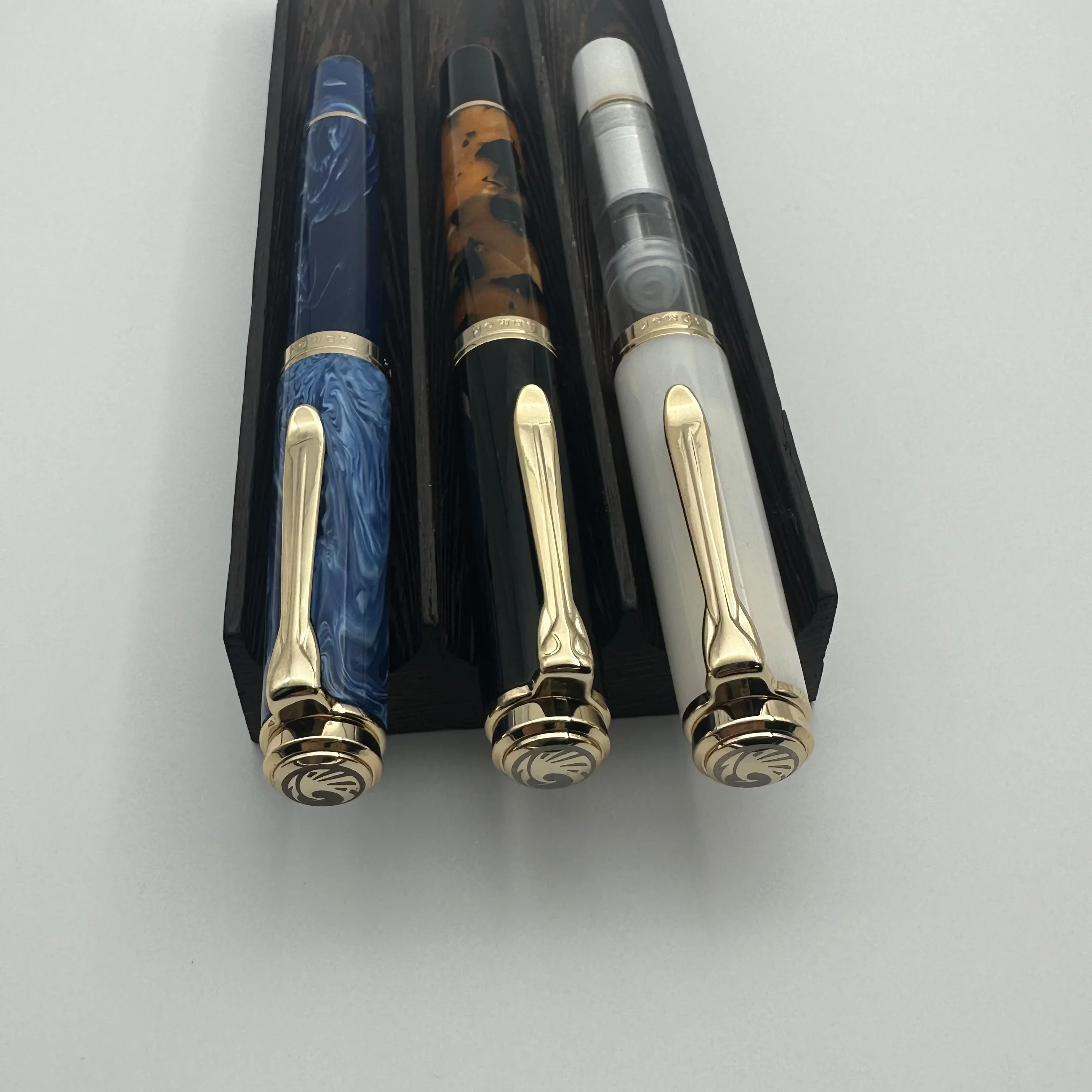 New Colors ADMOK M400 Acrylic Piston Fountain Pen Gold Clip Soft Smooth No.5 Schmidt Nib Inking Students Writing Pen Gift