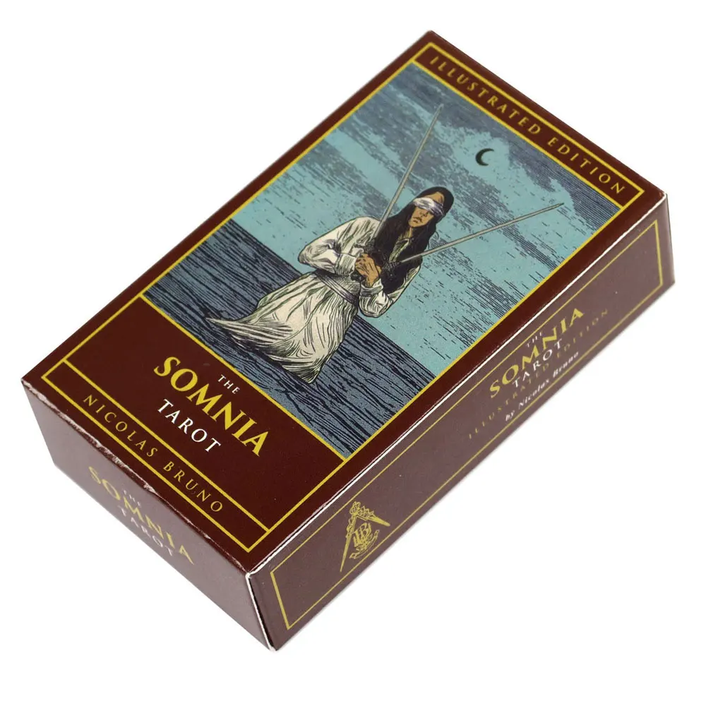 The Somnia Tarot Oracle Card Leisure Fortune Divination Party Entertainment Chess Card Game Tarot 80 Card Deck