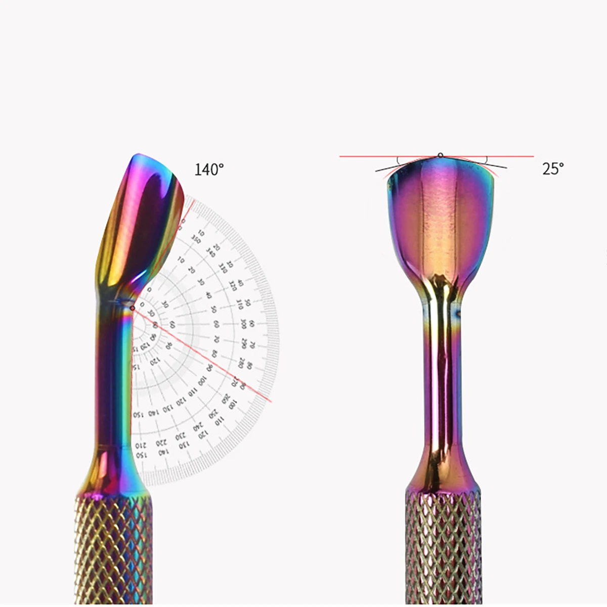 50個 100/240 #   ネイルキューティクルプッシャー自己粘着サンドフレークファイル爪のトリミング事前研磨マニキュアトリートメントツールスチールプッシュ