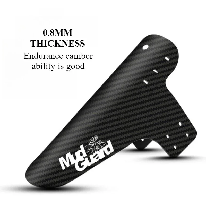 

1/2 шт. велосипедные крылья с узором из углеродного волокна, передние и задние шины для горного велосипеда, крылья, хвост, аксессуары для велосипеда