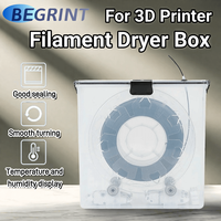 BEGRINT 3D Printer Filament Dryer Box Airtight And Moisture-Resistant Real-Time Monitoring For 3D Printer PLA ABS Filaments